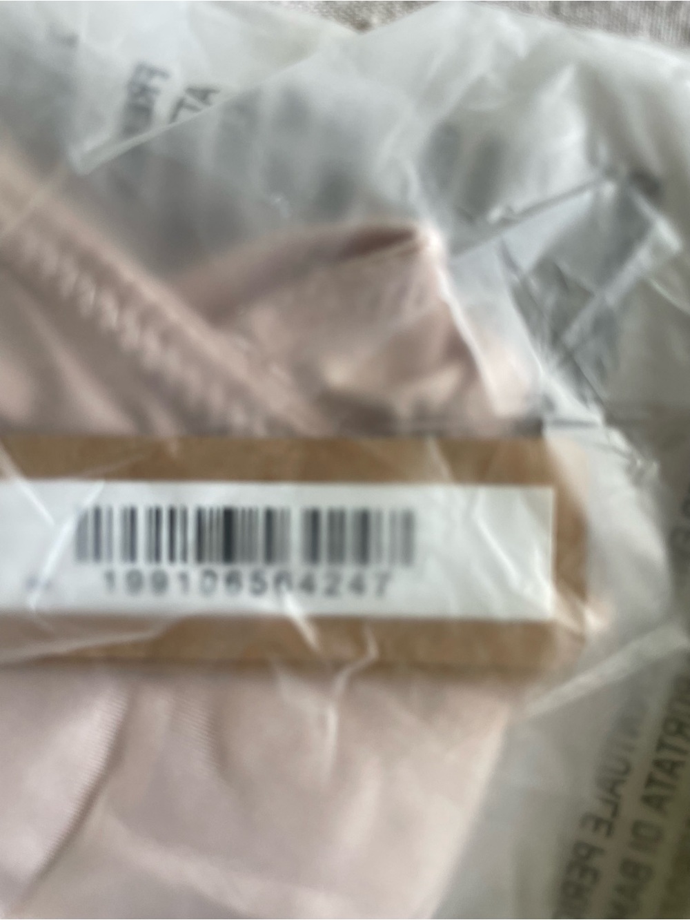 SKIMS Dusty Pink Shine Foundations Dipped Thong - Picture 7 of 7